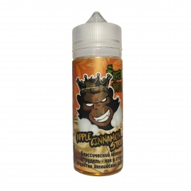Жидкость для электронных сигарет Frankly Monkey White Apple cinnamon strudel (0мг), 120мл