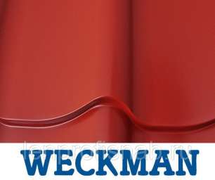 Металлочерепица Weckman Тип-4, Полиэстер 0.48 мм, RR 29 (красный)