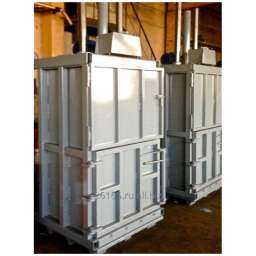 Пресс ПГП вертикальный гидравлический 24 тонны для картона, пленки, ПЭТ, ТБО