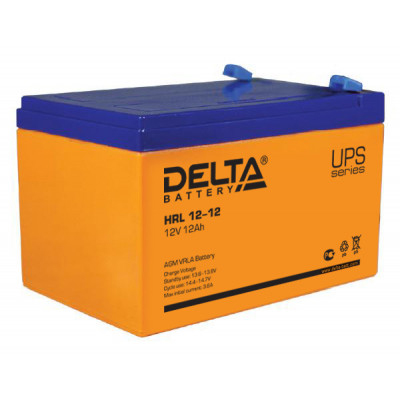 Аккумулятор для ИБП Delta Battery HRL, 98х151х101 (ШхГхВ)