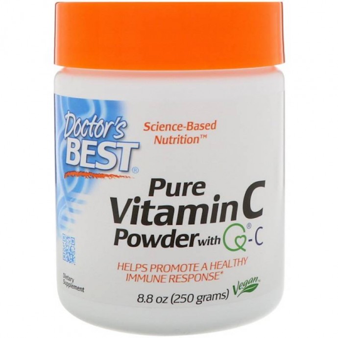Doctor's Best Порошкообразный витамин С (Best Vitamin C Powder) 88 унций (250 г)