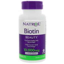 Biotin 10000 мкг 100 таблеток