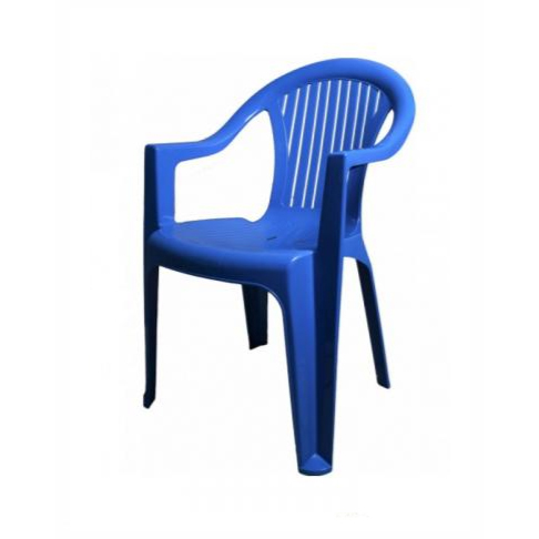Кресло садовое Стандарт Пластик Групп, Классик, 59*56,8*82,5 см, синий
