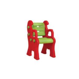 Детский пластиковый стул Королевский, красный