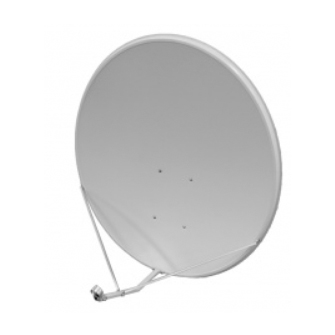 Спутниковая антенна 0,9м ДФ (Длинный фокус) АлМет Супрал