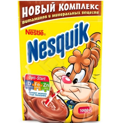 Какао Nesquik 1кг пакет