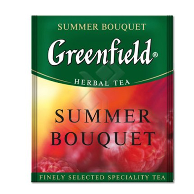 Чай Greenfield Summer Bouquet (Самма Букет) травяной, для HoReCa, 100 пакетиков