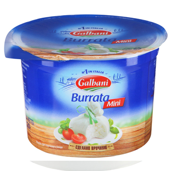Сыр Galbani Burrata mini 50%, 125г