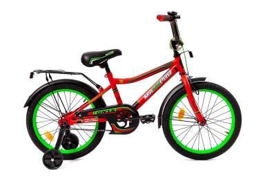Детский велосипед MaxxPro - Onix 18 (2019) Цвет: Зеленый
/ Красный (Матовый) (18-2)