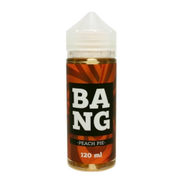 Жидкость для электронных сигарет BANG  Peach Pie, (3 мг), 120мл