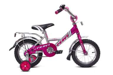 Детский велосипед Скаут 12” (BC121) Цвет: Серый
/ Розовый