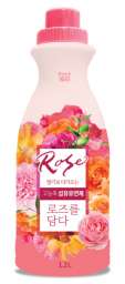 Кондиционер концентрат для белья с ароматом розы High Enrichment Fabric Softener Rose Softener 1,2л
