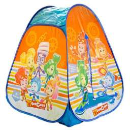 Детская Игровая Палатка “Играем Вместе” “Фиксики” 81X91X81См В Сумке GFA-FIX01-R