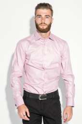 Рубашка мужская c запонками 50PD0020 (Темно-розовый)