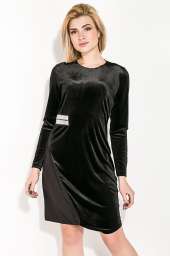 Платье женское стильное, вечерное 74PD318 (Черный)