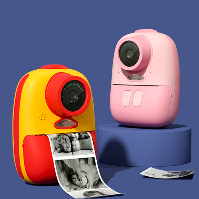 Детская фото видео камера Cool Kids Camera с термопринтером