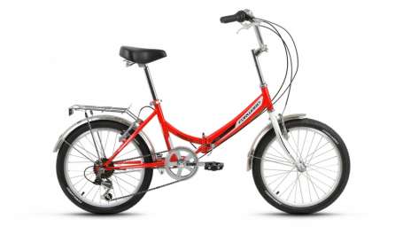 Городской велосипед FORWARD Arsenal 2.0 красный 14” рама (2018)